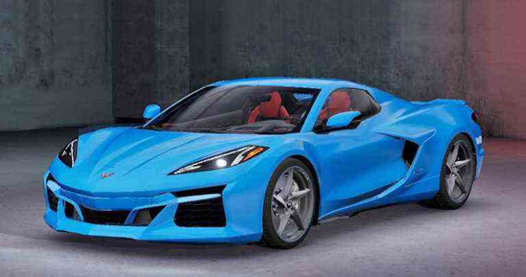 La première Corvette hybride de Chevy fuit avant l’arrivée de l’été 2023