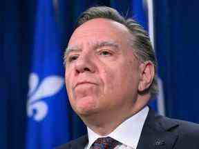 Le premier ministre du Québec François Legault.