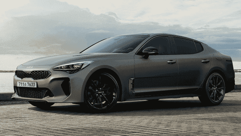 La production de Kia Stinger s’estompe au coucher du soleil avec une édition limitée Tribute