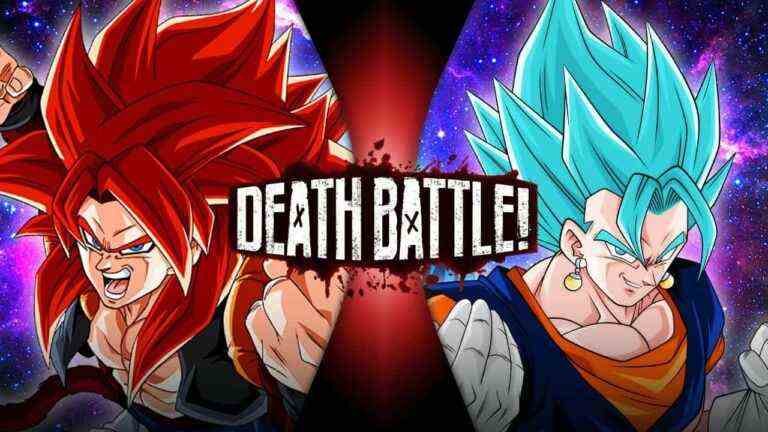 La saison 9 de Death Battle se termine avec le combat de fusion de Gogeta contre Vegito