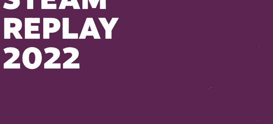 Steam Replay 2022 banner