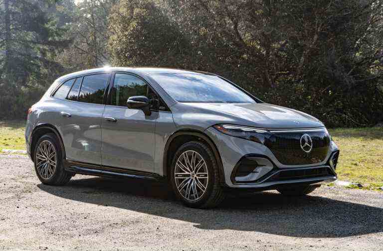 Le SUV EQS est le summum du luxe Mercedes EV