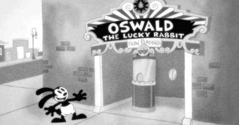 Le fils animé prodigue de Disney, Oswald le lapin chanceux, joue dans un tout nouveau court métrage
