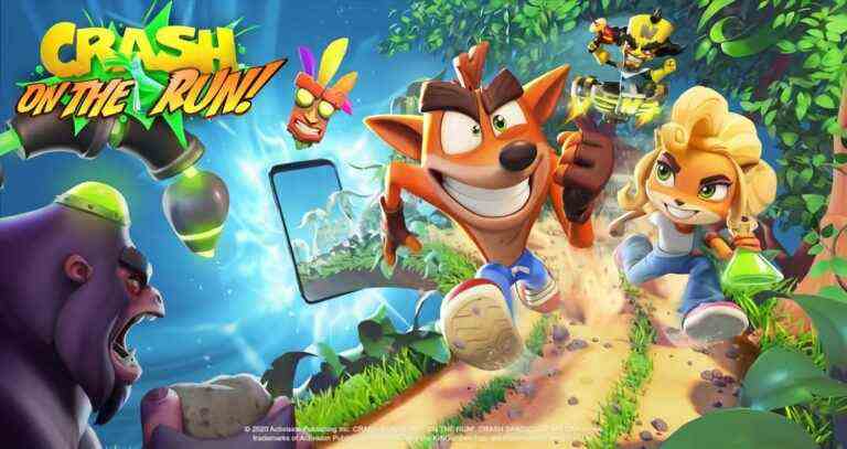 Le jeu mobile Crash Bandicoot est «en fuite» vers une tombe précoce