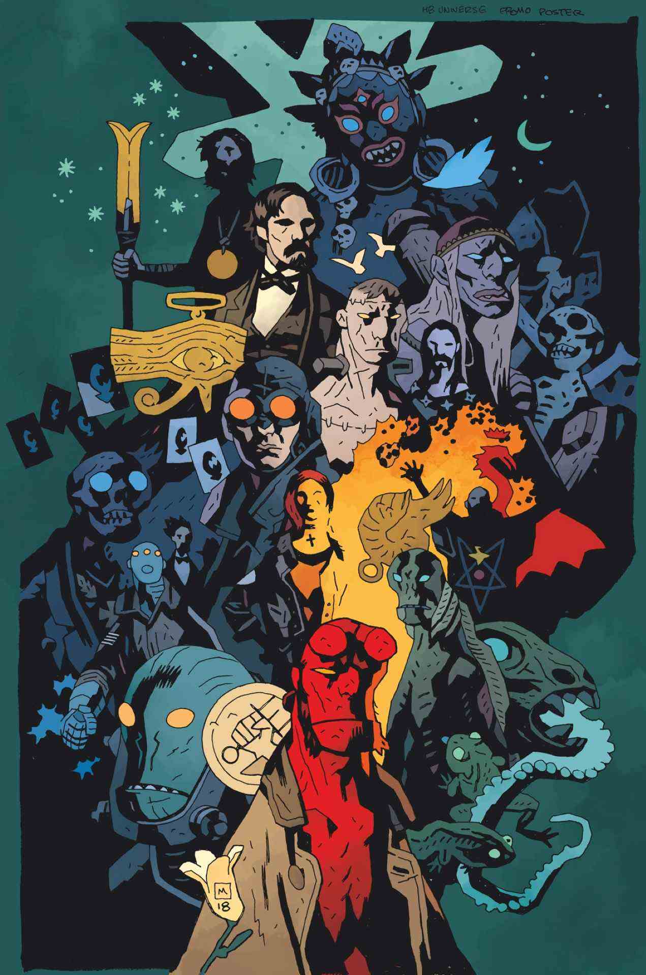 Art promotionnel Hellboy