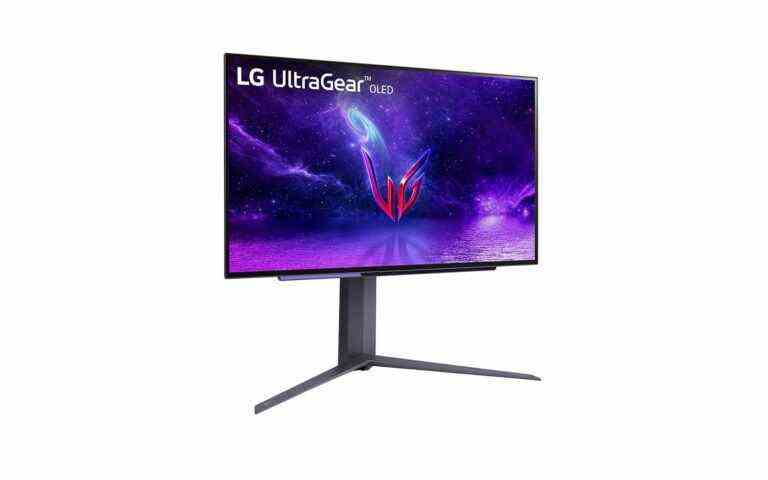 Le premier moniteur de jeu OLED de 27 pouces de LG arrive en janvier pour 1 000 $