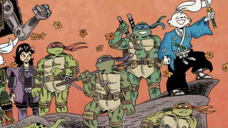 Les Teenage Mutant Ninja Turtles et Usagi Yojimbo se réunissent en 2023