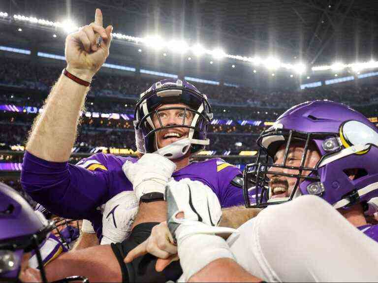 Les Vikings complètent le plus grand retour de l’histoire de la NFL et battent les Colts en prolongation