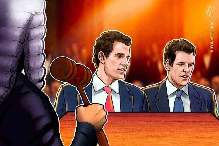 Les investisseurs en crypto poursuivent les jumeaux Winklevoss pour des comptes d’intérêts sur Gemini