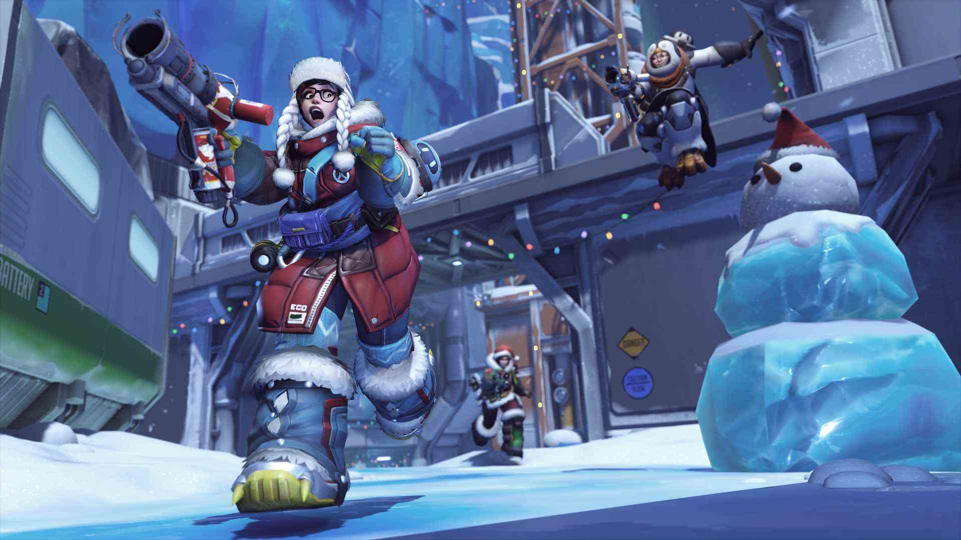 Les modes arcade d'Overwatch 2 Winter Wonderland ont commencé
