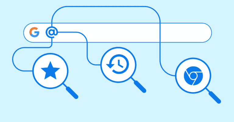 Les nouveaux raccourcis de Chrome permettent de rechercher vos onglets, vos favoris et votre historique