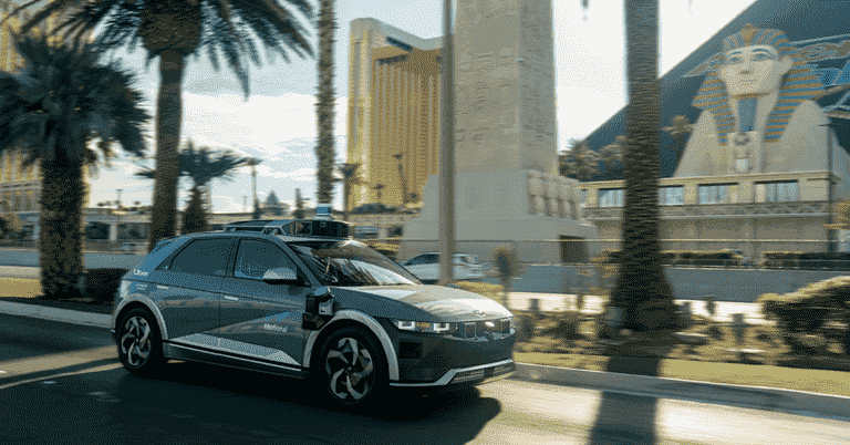 Les robotaxis sont désormais disponibles sur l’application Uber à Las Vegas