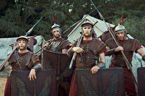 ryan sampson, tom basden, tom rosenthal, jon pointant, plebs soldats de rome