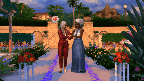 les sims 4 mes histoires de mariage