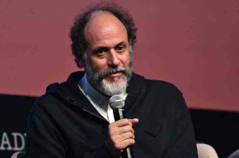 LOS ANGELES, CALIFORNIA - NOVEMBER 19: Luca Guadagnino from the film "Bones and All" speaks onstage during Contenders Film: Los Angeles at DGA Theater Complex on November 19, 2022 in Los Angeles, California. (Photo by Alberto Rodriguez/Deadline via Getty Images)