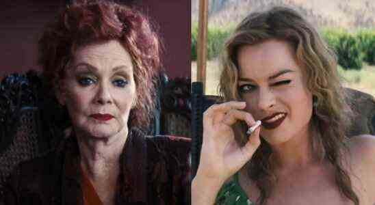 Jean Smart and Margot Robbie looking fierce in Babylon