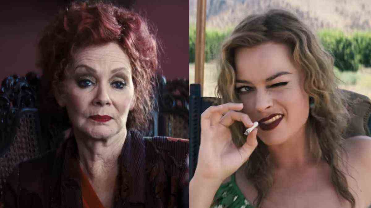 Jean Smart and Margot Robbie looking fierce in Babylon