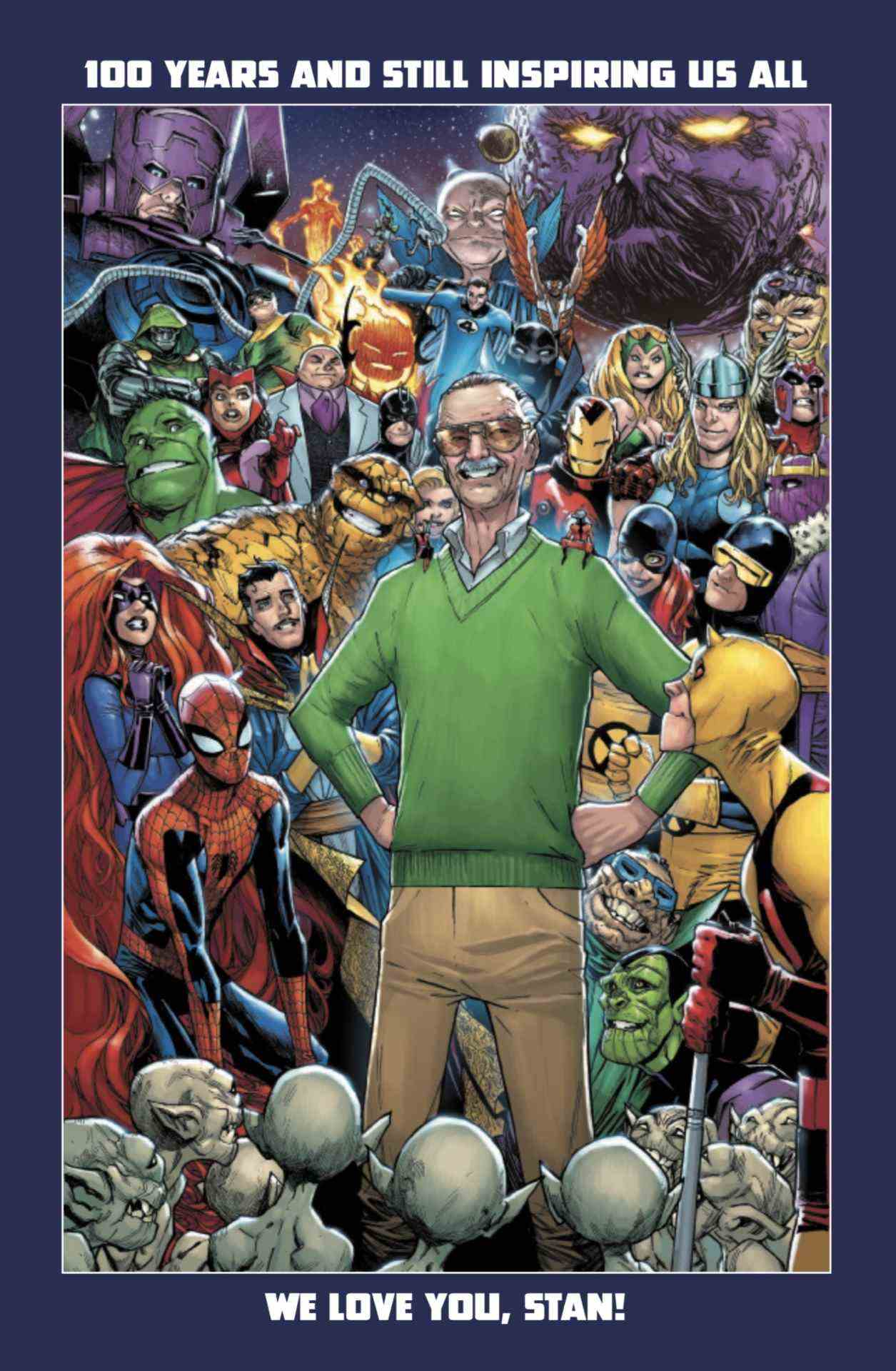 Hommage au 100e anniversaire de Stan Lee