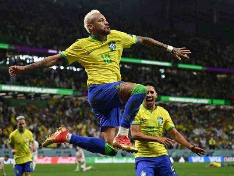 Neymar égale le record de tous les temps de Pelé avec le Brésil à la Coupe du monde