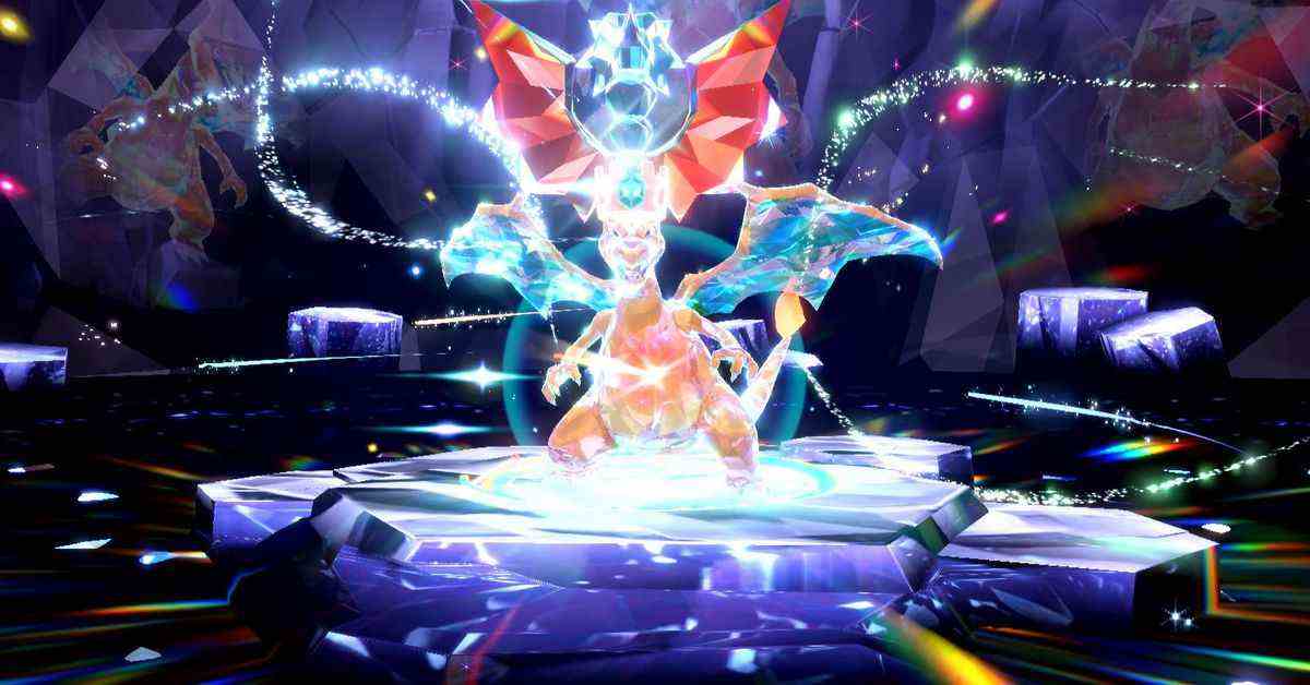 Pokémon Scarlet et Violet's Charizard Tera Raid est en ligne, et vous aurez besoin d'une stratégie pour le battre
