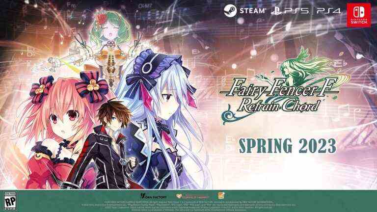 Refrain Chord for Switch devrait sortir en anglais dans l'ouest au printemps 2023
