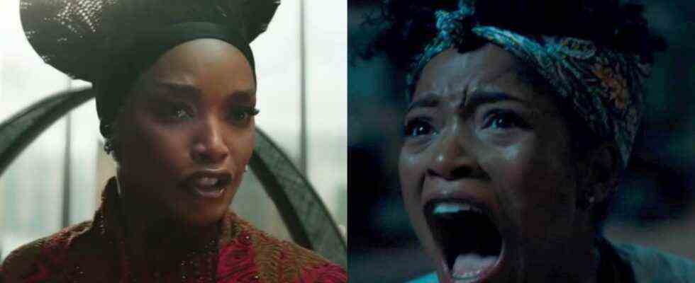 Angela Bassett in Wakanda Forever, Keke Palmer in Nope