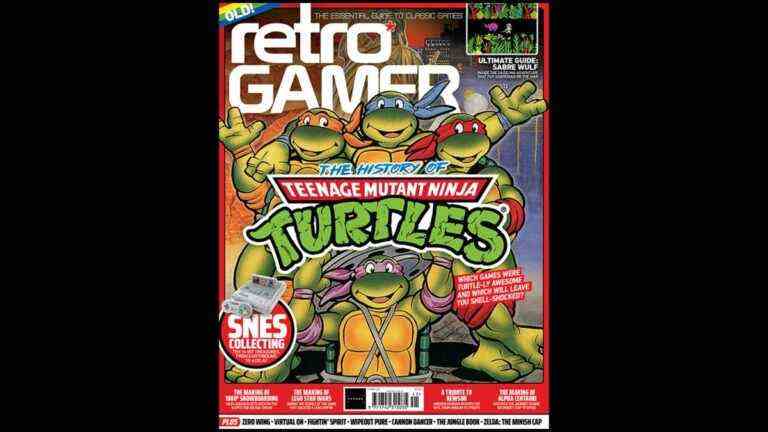 Retro Gamer célèbre les Teenage Mutant Ninja Turtles