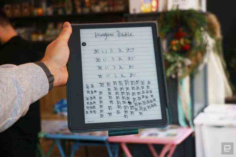 Revue Amazon Kindle Scribe : Mieux que le stylo et le papier mais pas la concurrence