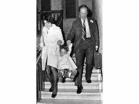 Justin et Pierre Trudeau