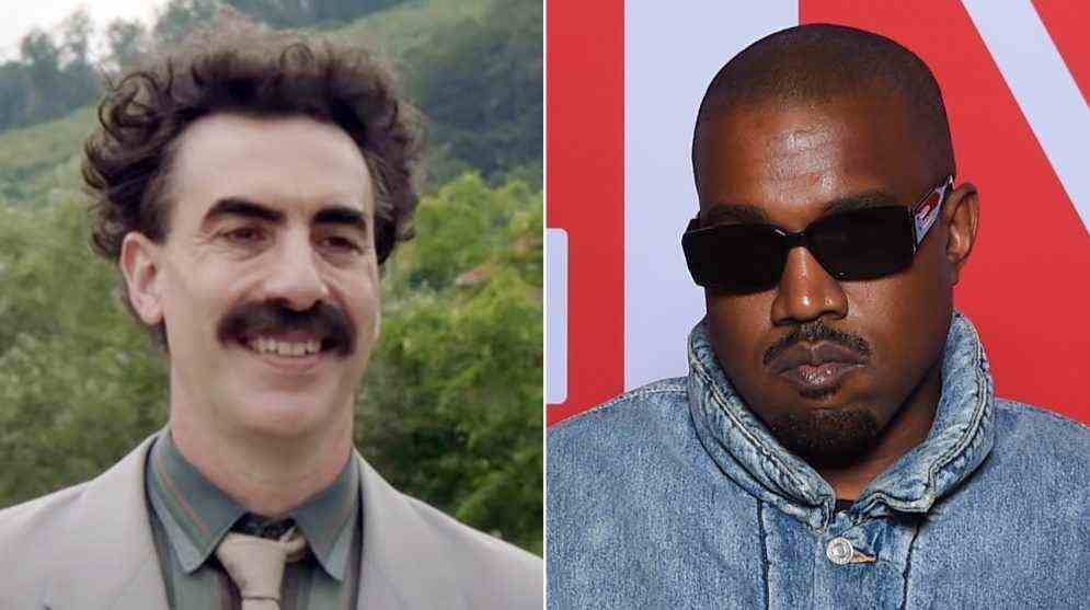 Sacha Baron Cohen fait revivre Borat pour critiquer Kanye West : « Il est trop antisémite », même pour le Kazakhstan Les plus populaires doivent lire Inscrivez-vous aux newsletters Variété Plus de nos marques
	
	
