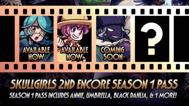 Skullgirls met à jour le pass saison 1