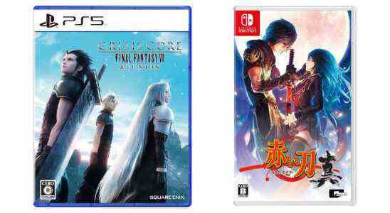 Sorties de jeux japonais de cette semaine : Crisis Core : Final Fantasy VII Reunion, Akai Katana Shin, plus