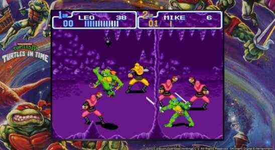 TMNT: Le patch de la collection Cowabunga ajoute une coopération en ligne aux tortues SNES dans le temps