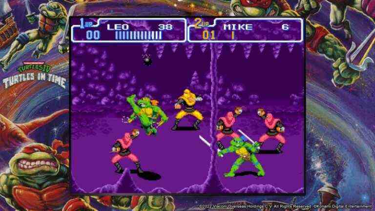 TMNT: Le patch de la collection Cowabunga ajoute une coopération en ligne aux tortues SNES dans le temps
