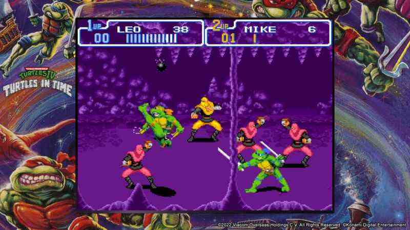 TMNT: Le patch de la collection Cowabunga ajoute une coopération en ligne aux tortues SNES dans le temps
