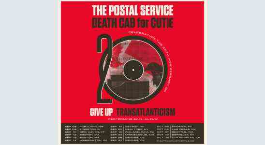 The Postal Service and Death Cab for Cutie to Co-Headline 2023 Tour Les plus populaires doivent être lus Inscrivez-vous aux newsletters Variety Plus de nos marques