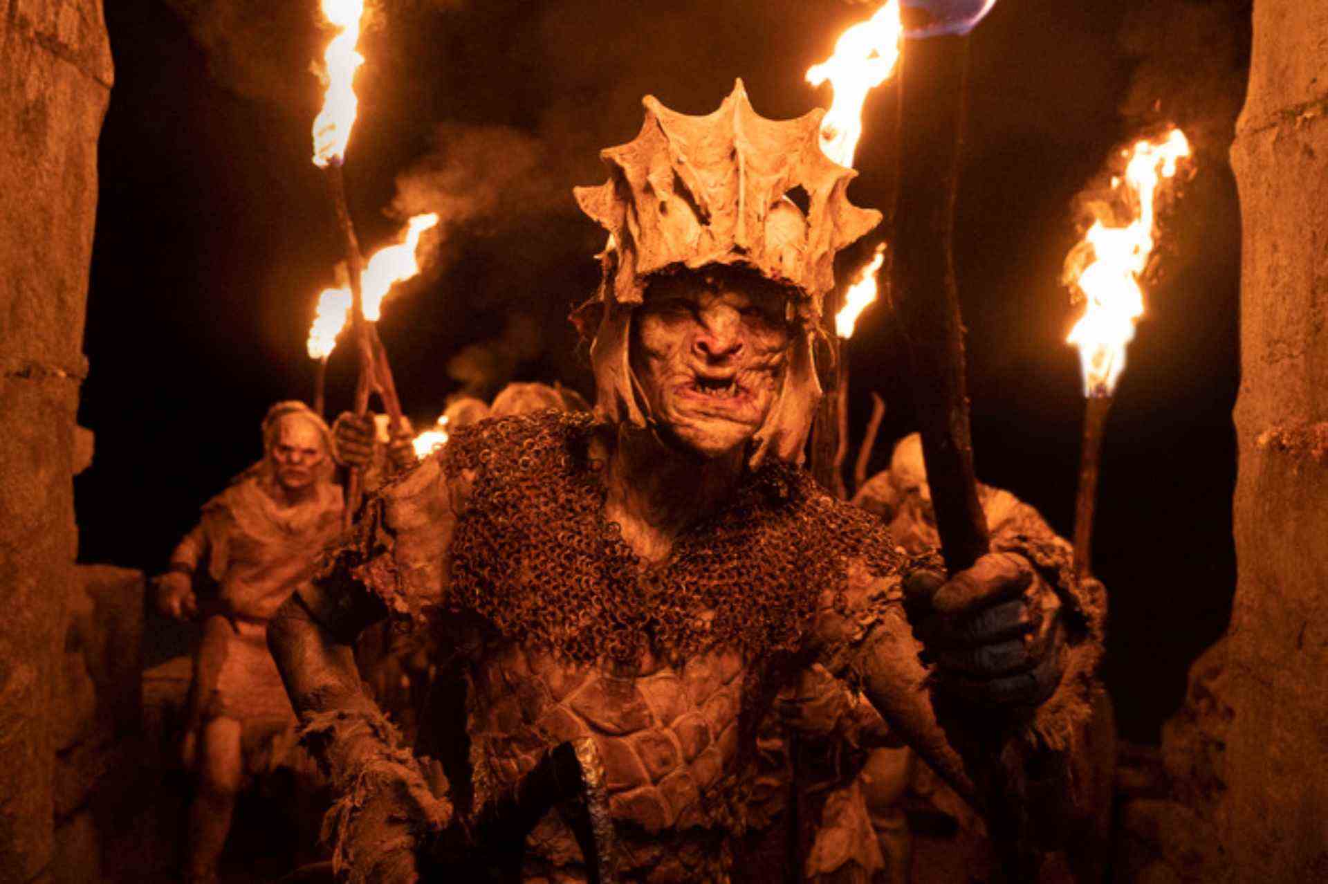 Orcs, as depicted in The Lord of the Rings: The Rings of Power