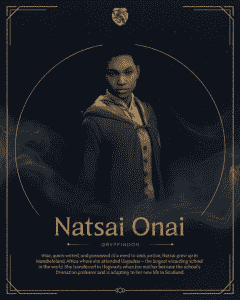 Tous les personnages de l'héritage de Poudlard Natsai Onai