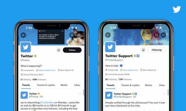 Twitter Blue for Business vous permettra de montrer exactement qui est votre employeur