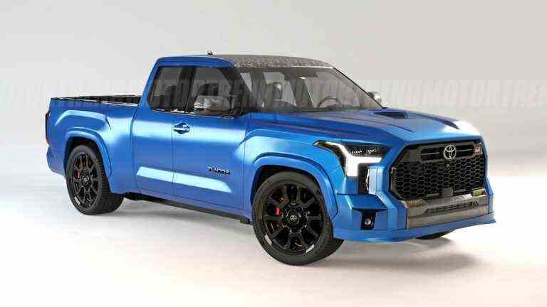 Un camion Toyota GR Tundra Sport 2024 devrait exister parce que regardez-le!