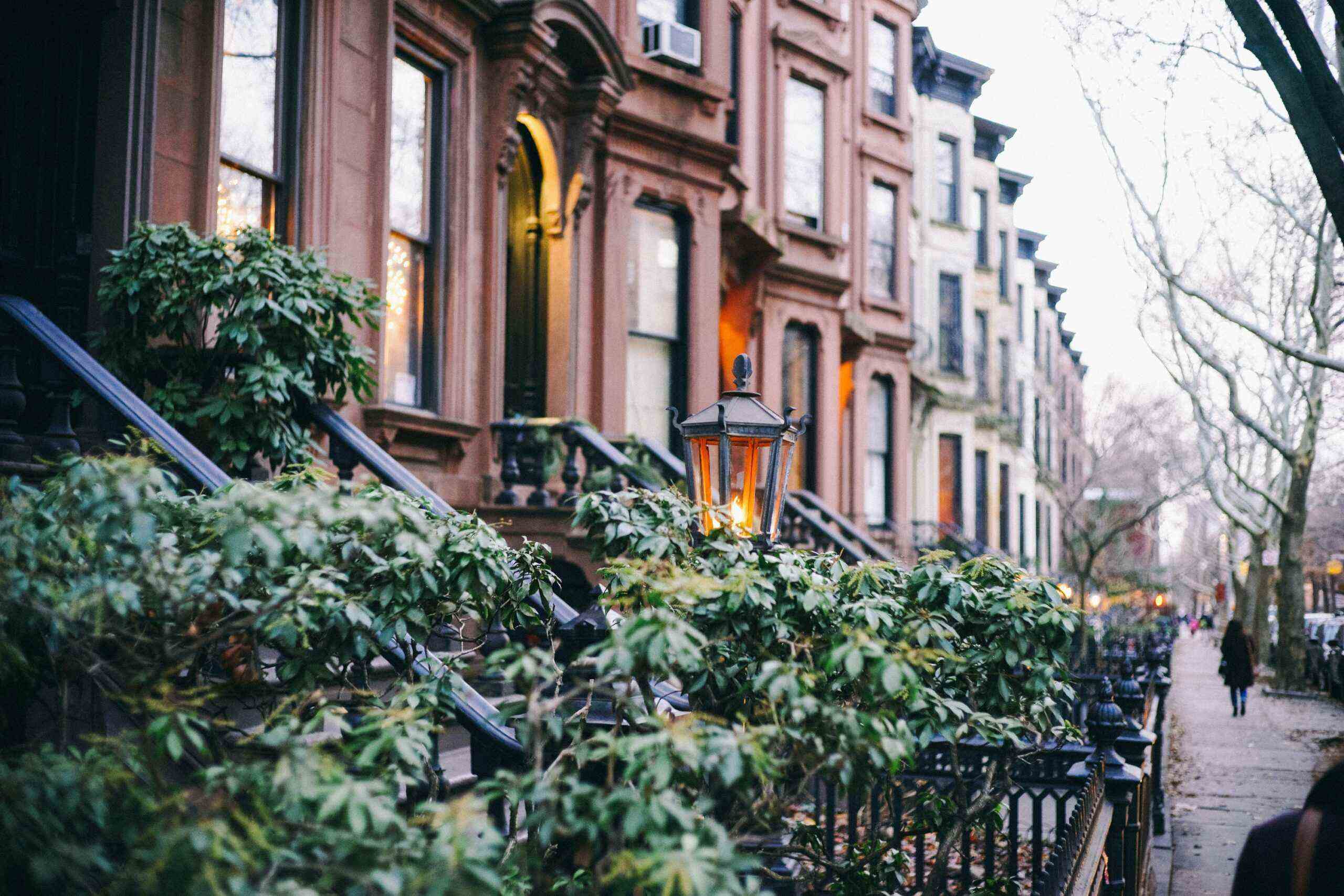 maisons en rangée de brooklyn