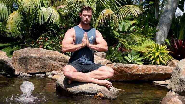 Vous n’avez besoin que de 5 minutes pour réduire le stress avec l’exercice de respiration de Chris Hemsworth