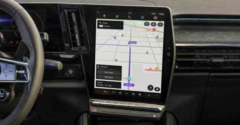 Waze arrive sur votre écran de voiture grâce à Android Automotive