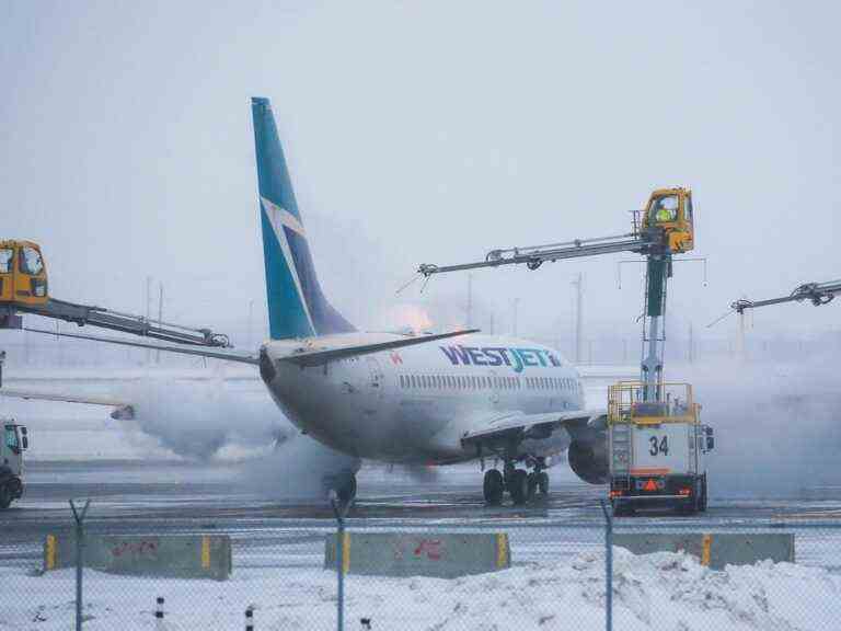 WestJet annule les vols en Colombie-Britannique, en Ontario et au Québec avant les tempêtes