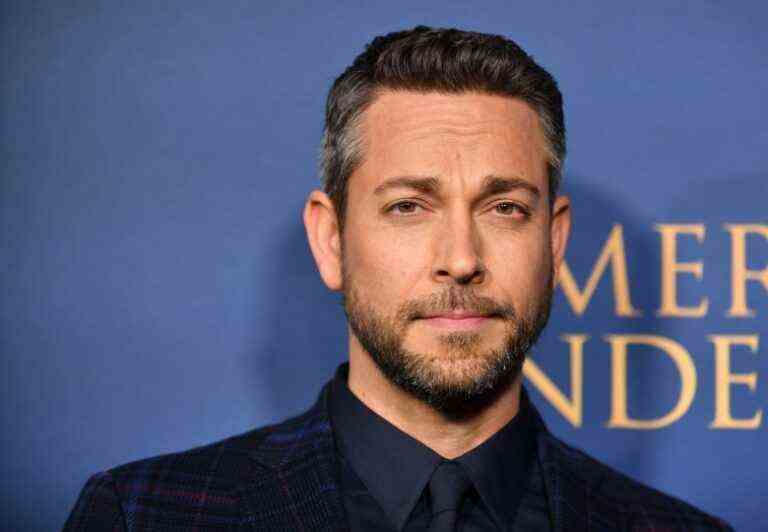 HOLLYWOOD, CALIFORNIA - DECEMBER 15: Zachary Levi attends the Los Angeles premiere of Lionsgate's "American Underdog" at TCL Chinese Theatre on December 15, 2021 in Hollywood, California. (Photo by Rodin Eckenroth/FilmMagic)