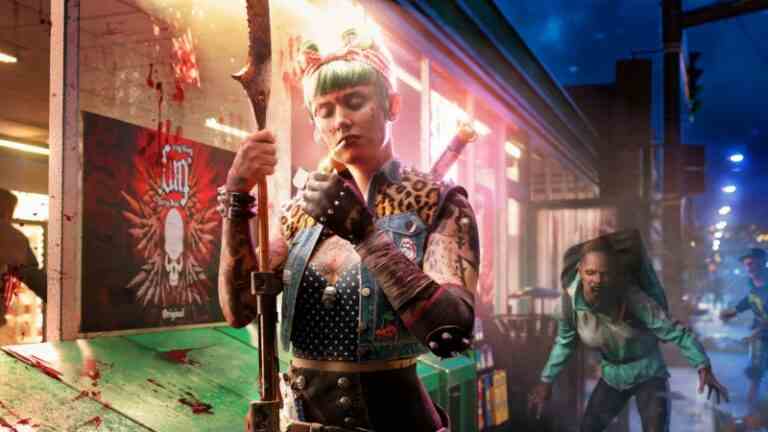 Dead Island 2 Survivor Dani est un rocker punk irlandais avec un match de roller derby à attraper
