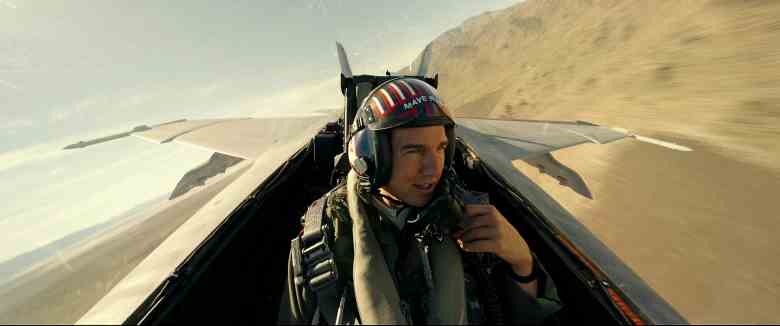 Tom Cruise plays Capt. Pete "Maverick" Mitchell in Top Gun: Maverick from Paramount Pictures, Skydance and Jerry Bruckheimer Films.