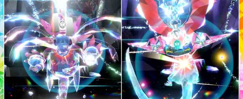 Pokemon Scarlet Violet annonce Hydreigon / Dragapult Tera Raid