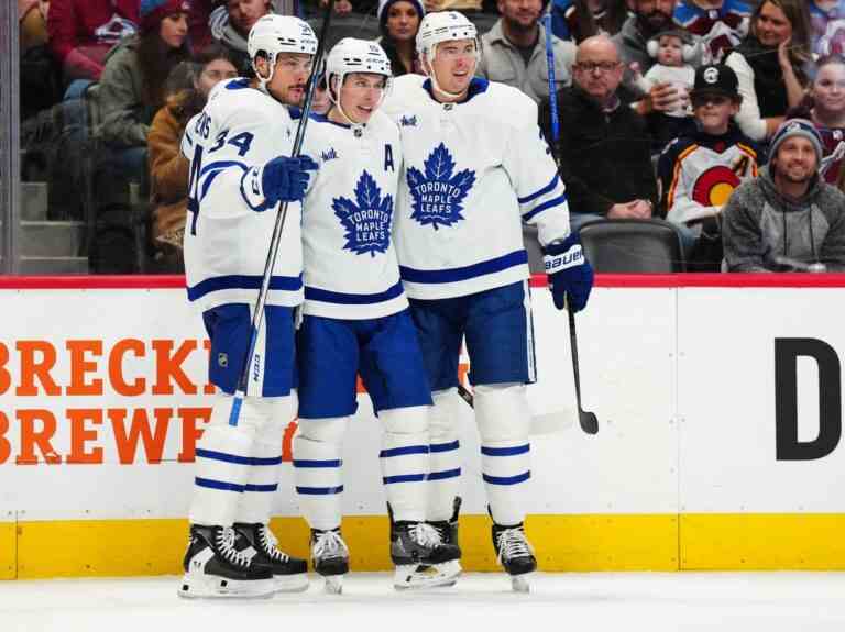 Les Maple Leafs terminent l’année de façon victorieuse, battant l’Avalanche, champion en titre de la Coupe