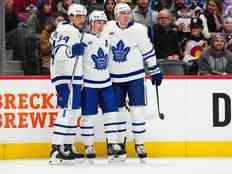 Les Maple Leafs terminent l'année de façon victorieuse, battant l'Avalanche, champion en titre de la Coupe